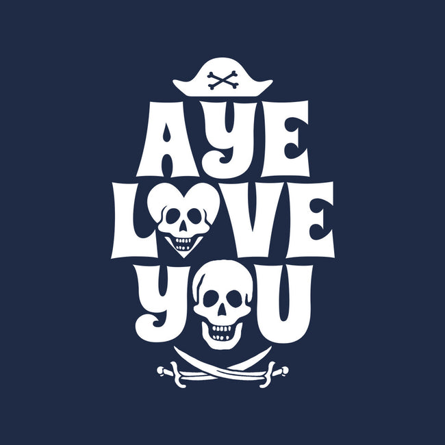 Aye Love You-Unisex-Crew Neck-Sweatshirt-Boggs Nicolas