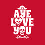 Aye Love You-Womens-Basic-Tee-Boggs Nicolas