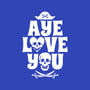 Aye Love You-Womens-V-Neck-Tee-Boggs Nicolas