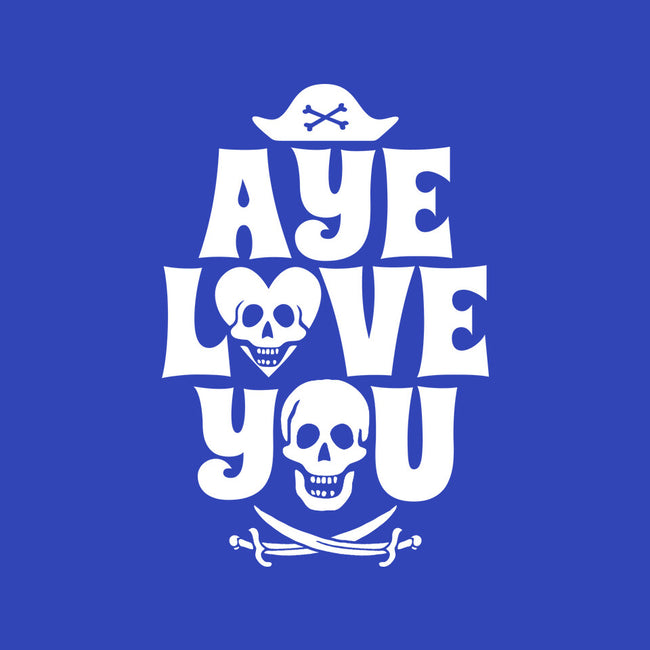 Aye Love You-None-Polyester-Shower Curtain-Boggs Nicolas