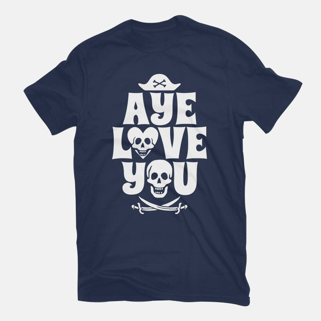 Aye Love You-Mens-Heavyweight-Tee-Boggs Nicolas