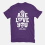 Aye Love You-Mens-Basic-Tee-Boggs Nicolas