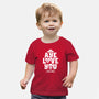 Aye Love You-Baby-Basic-Tee-Boggs Nicolas