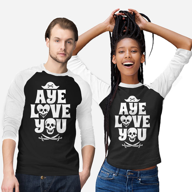 Aye Love You-Unisex-Baseball-Tee-Boggs Nicolas