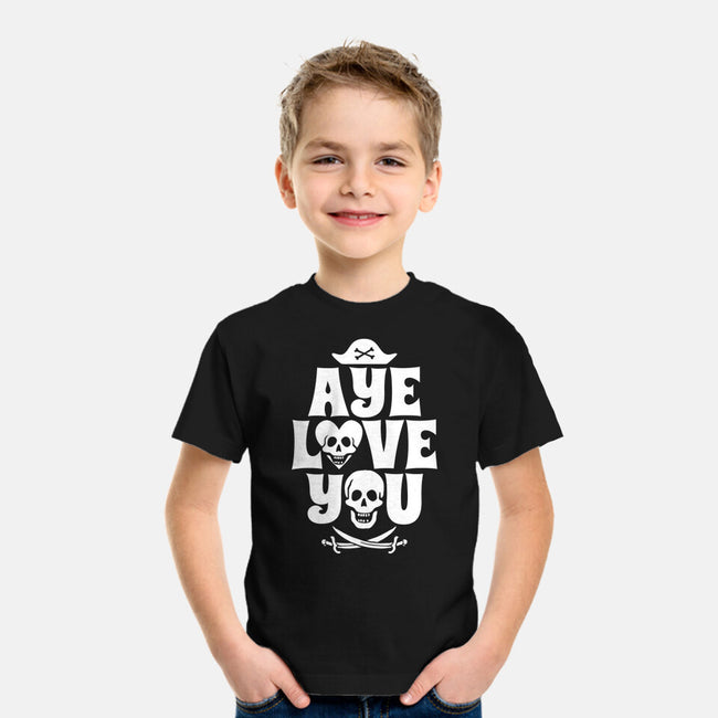 Aye Love You-Youth-Basic-Tee-Boggs Nicolas