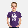 Aye Love You-Youth-Basic-Tee-Boggs Nicolas