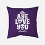 Aye Love You-None-Removable Cover w Insert-Throw Pillow-Boggs Nicolas