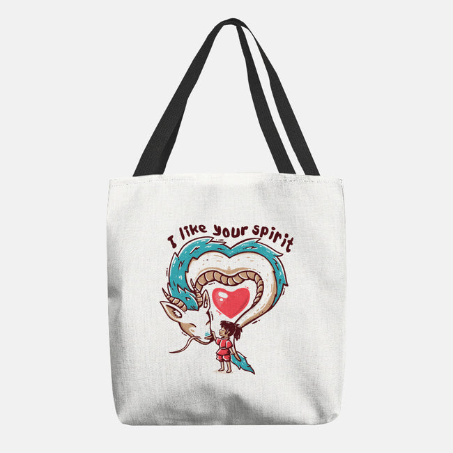 I Like Your Spirit-None-Basic Tote-Bag-yumie