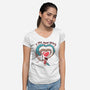 I Like Your Spirit-Womens-V-Neck-Tee-yumie