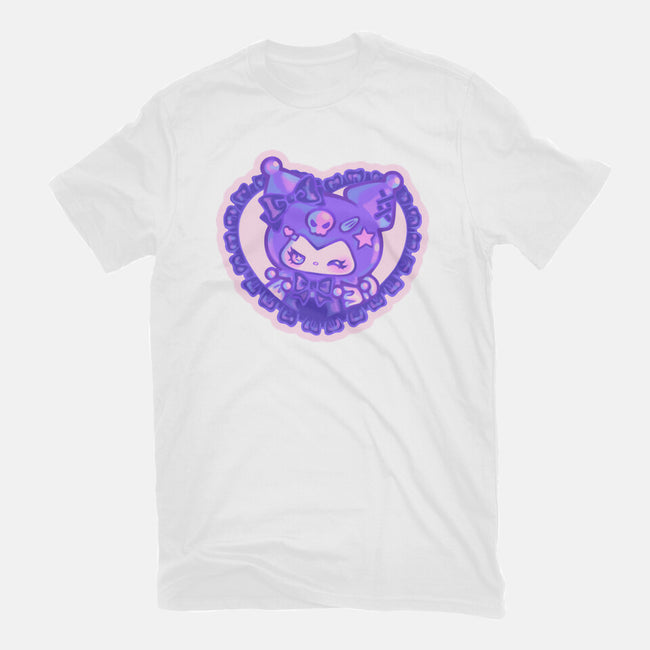 Love Kuromi-Womens-Fitted-Tee-Panchi Art