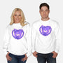 Love Kuromi-Unisex-Crew Neck-Sweatshirt-Panchi Art