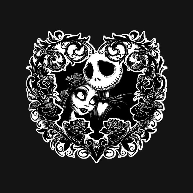 Jack And Sally Love Birds-Unisex-Baseball-Tee-Superblitz