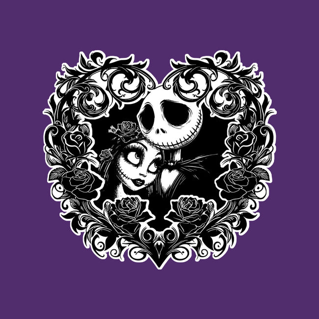 Jack And Sally Love Birds-None-Stretched-Canvas-Superblitz