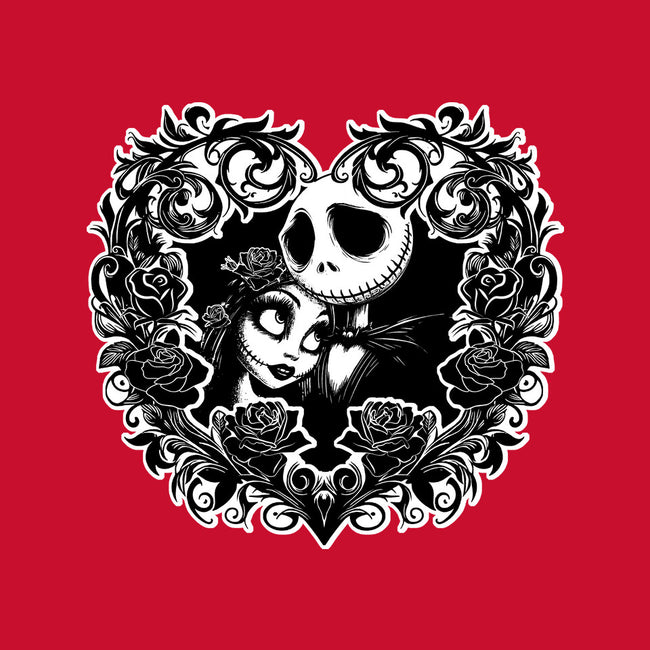 Jack And Sally Love Birds-None-Polyester-Shower Curtain-Superblitz