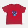 Stitch With Butterfly-Baby-Basic-Tee-Superblitz