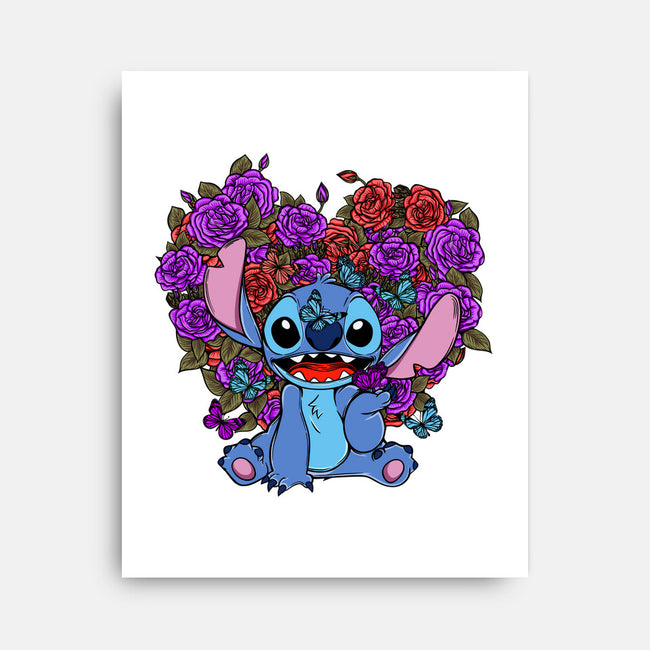 Stitch With Butterfly-None-Stretched-Canvas-Superblitz