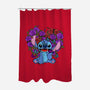 Stitch With Butterfly-None-Polyester-Shower Curtain-Superblitz