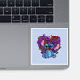 Stitch With Butterfly-None-Glossy-Sticker-Superblitz