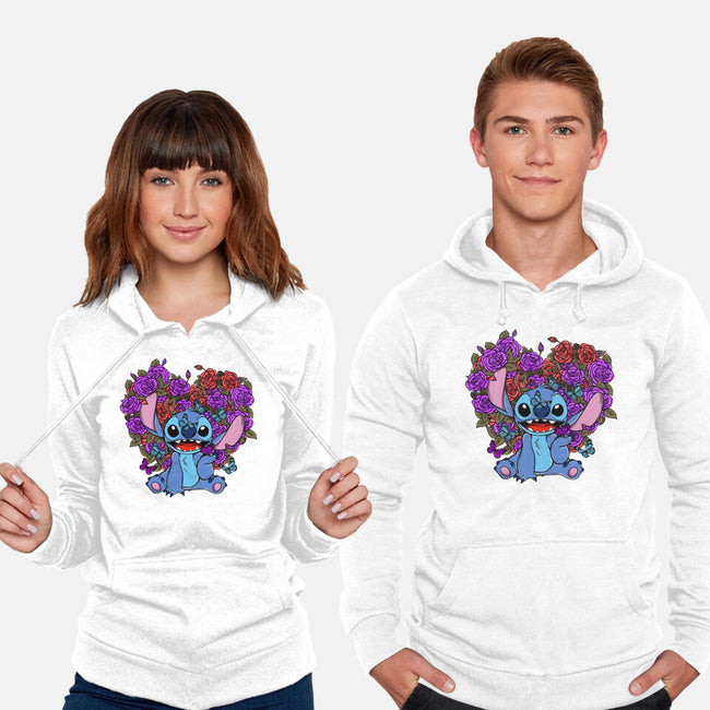 Stitch With Butterfly-Unisex-Pullover-Sweatshirt-Superblitz