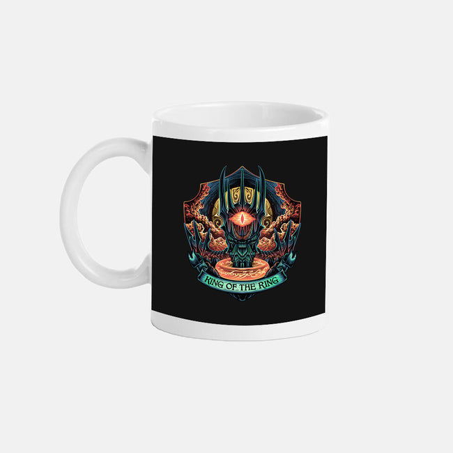 King Of The Ring-None-Mug-Drinkware-glitchygorilla