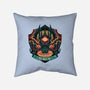 King Of The Ring-None-Removable Cover w Insert-Throw Pillow-glitchygorilla