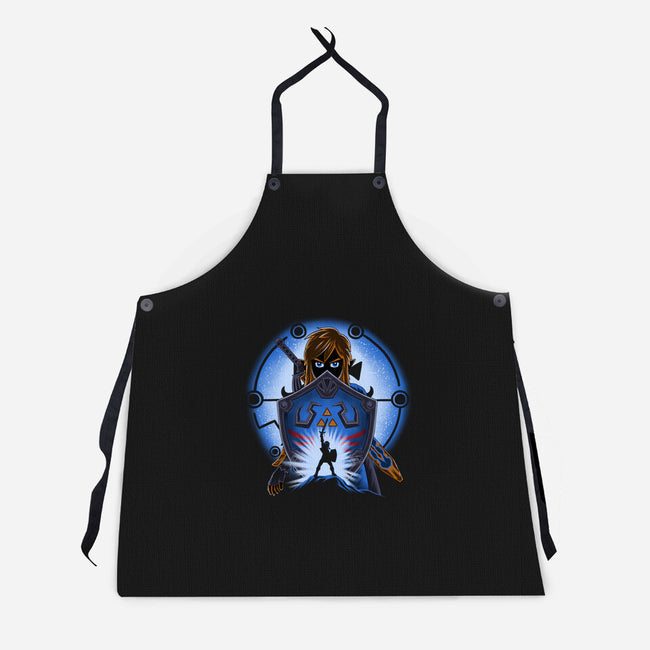 Legendary Shield-Unisex-Kitchen-Apron-rmatix