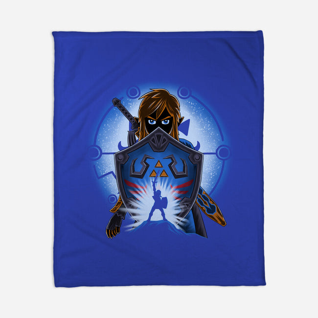 Legendary Shield-None-Fleece-Blanket-rmatix