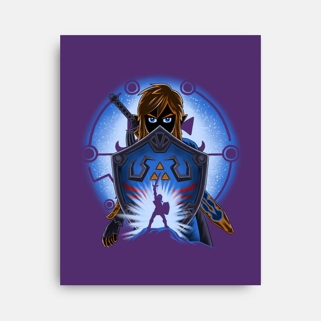 Legendary Shield-None-Stretched-Canvas-rmatix