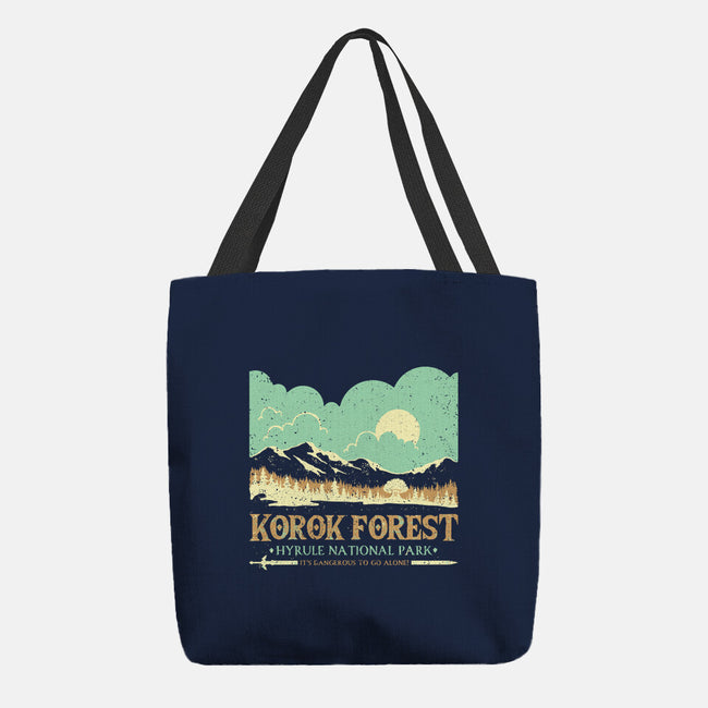 The Legendary Forest-None-Basic Tote-Bag-retrodivision