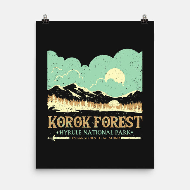 The Legendary Forest-None-Matte-Poster-retrodivision