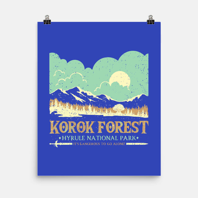 The Legendary Forest-None-Matte-Poster-retrodivision