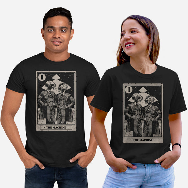 The Machine Tarot-Unisex-Basic-Tee-Hafaell