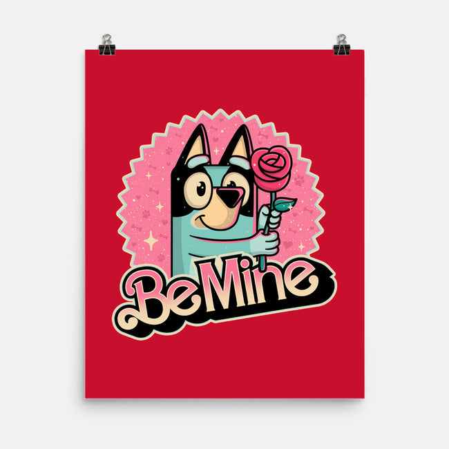 Be My Heeler-None-Matte-Poster-retrodivision