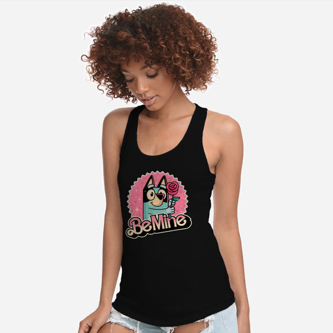 Be My Heeler-Womens-Racerback-Tank-retrodivision