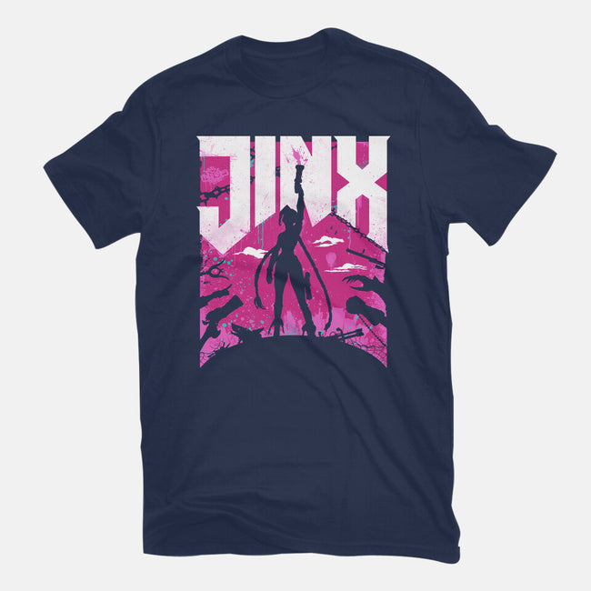 Jinx Doom-Mens-Premium-Tee-rocketman_art