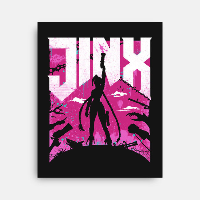 Jinx Doom-None-Stretched-Canvas-rocketman_art