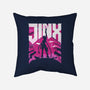 Jinx Doom-None-Removable Cover w Insert-Throw Pillow-rocketman_art