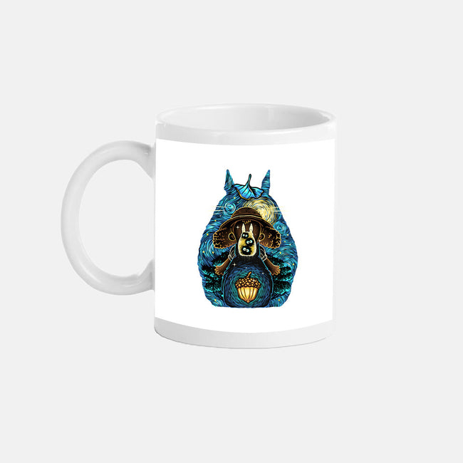 Neighbors In The Night-None-Mug-Drinkware-glitchygorilla