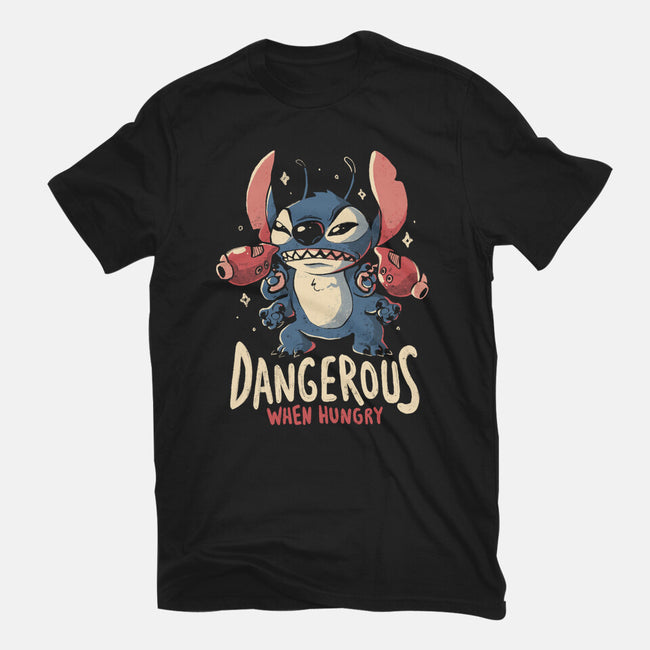 Highly Dangerous When Hungry-Mens-Basic-Tee-Arigatees