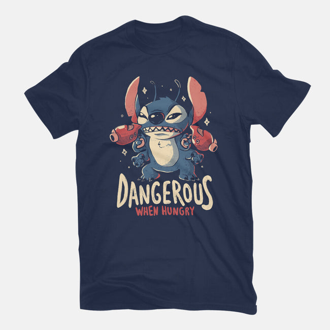 Highly Dangerous When Hungry-Mens-Heavyweight-Tee-Arigatees