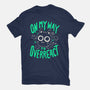 On My Way To Overreact-Mens-Basic-Tee-Arigatees