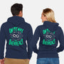 On My Way To Overreact-Unisex-Zip-Up-Sweatshirt-Arigatees