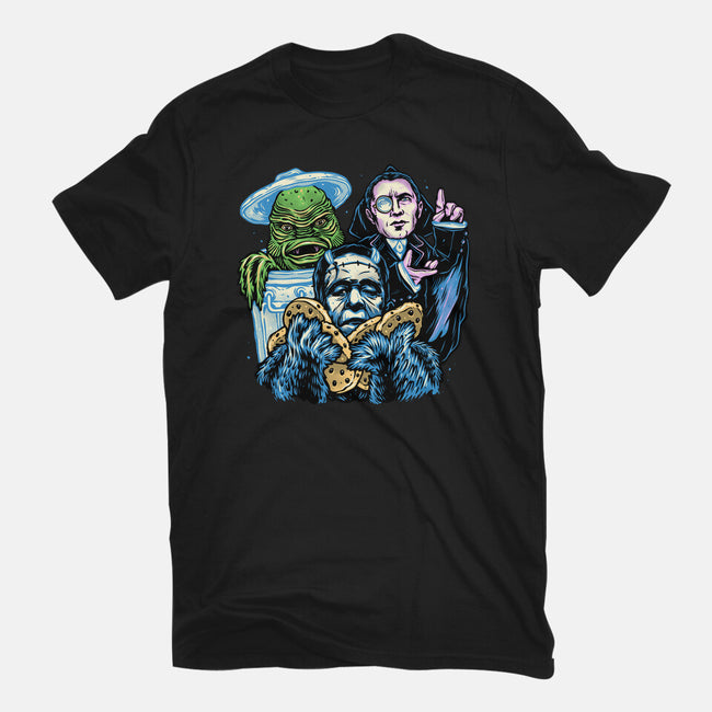 Welcome To The Monster Street-Mens-Heavyweight-Tee-glitchygorilla