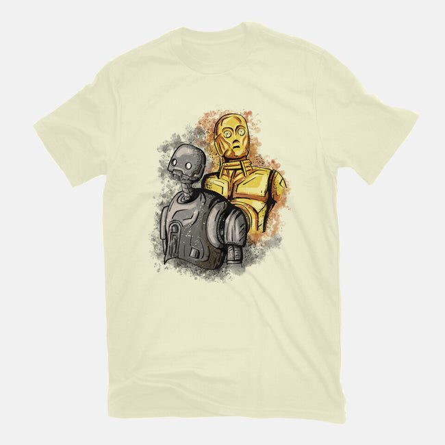 My Droid Friend-Mens-Basic-Tee-nickzzarto