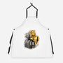 My Droid Friend-Unisex-Kitchen-Apron-nickzzarto