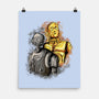 My Droid Friend-None-Matte-Poster-nickzzarto