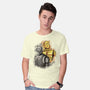 My Droid Friend-Mens-Basic-Tee-nickzzarto