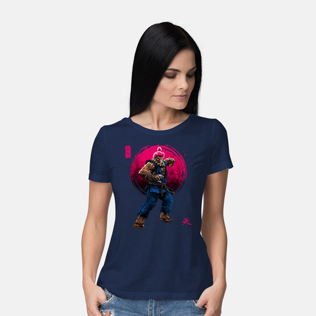 Master Of The Fist-Womens-Basic-Tee-teesgeex