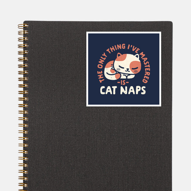 Cat Naps-None-Glossy-Sticker-Nemons