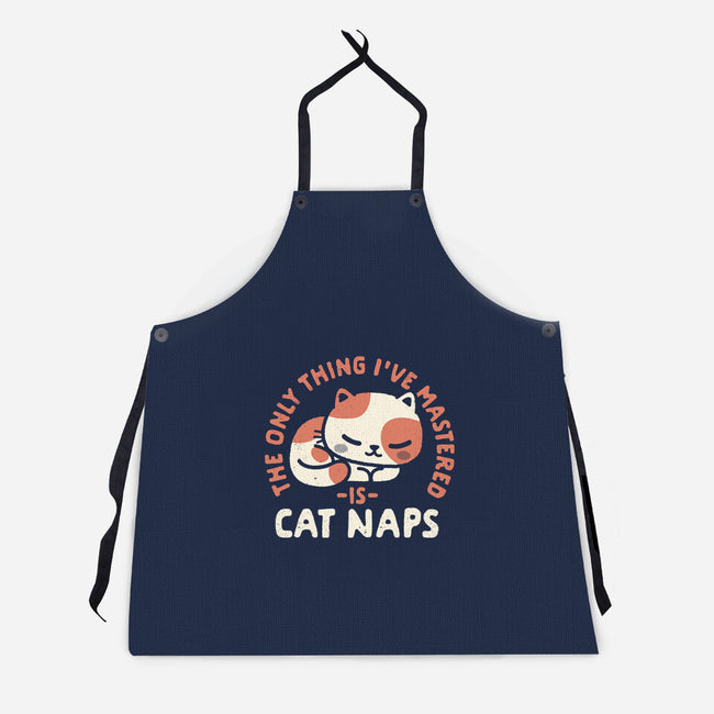 Cat Naps-Unisex-Kitchen-Apron-Nemons